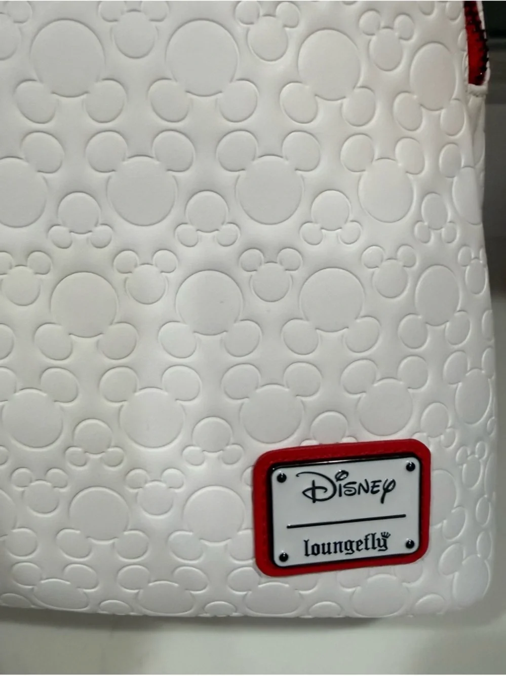 Loungefly Disney Mickey Mouse Embossed with Figural Handle Mini Backpack 🆕🆕🆕 - Picture 3 of 13